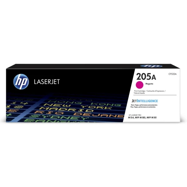 HP CF533A č. 205 Ružová originálna - Tonery - Hlavný obrázok