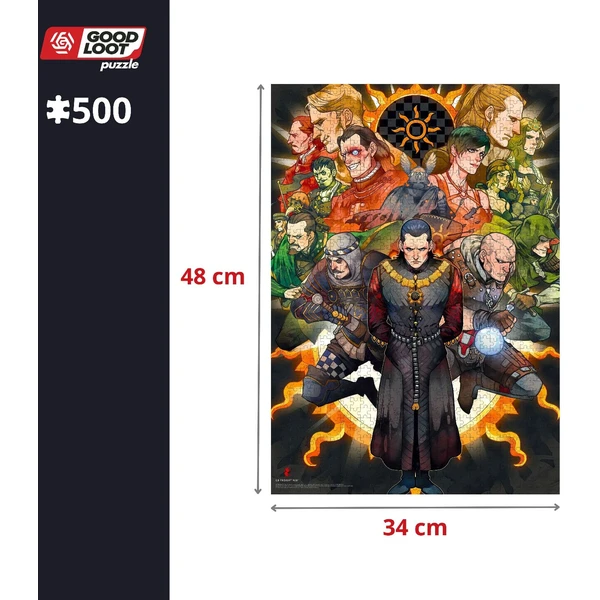 Puzzle The Witcher Nilfgaard (500) - Puzzle - Obrázok LP2T100501