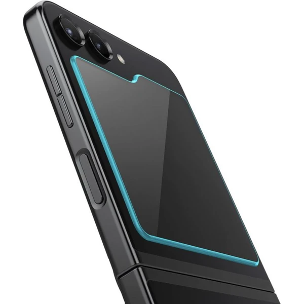 Spigen Glass tR EZ Fit Cover 2 Pack tvrdené sklo Samsung Galaxy Z Flip5 - Ochranné fólie a sklo - Obrázok LPJ6G00101
