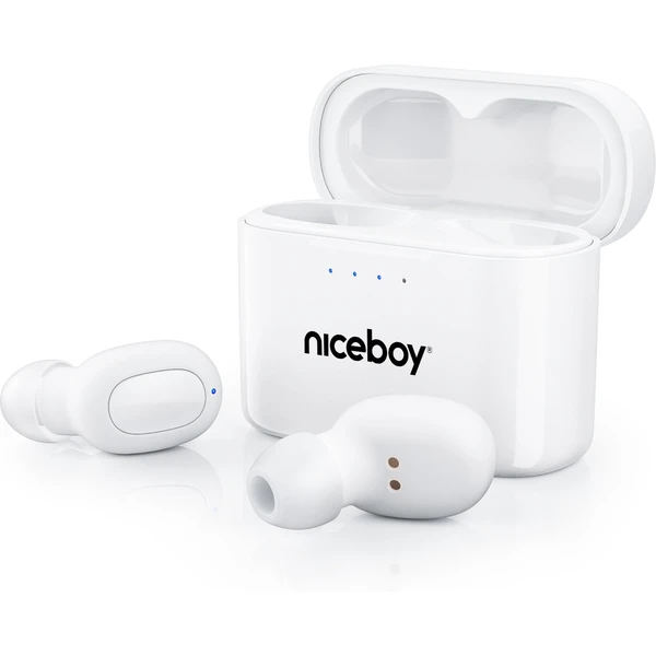 Niceboy HIVE Podsie 4 bezdrôtové slúchadlá biela - Slúchadlá - Obrázok LPUE000L01