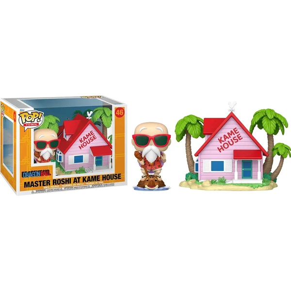 Funko POP! #46 Town: Dragon Ball - Kame House w/Master Roshi - Funko POP! - Obrázok LQ2F000K01