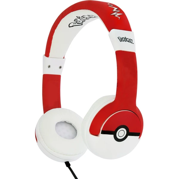 OTL detské náhlavné slúchadlá s motívom Pokémon červené - Slúchadlá - Hlavný obrázok