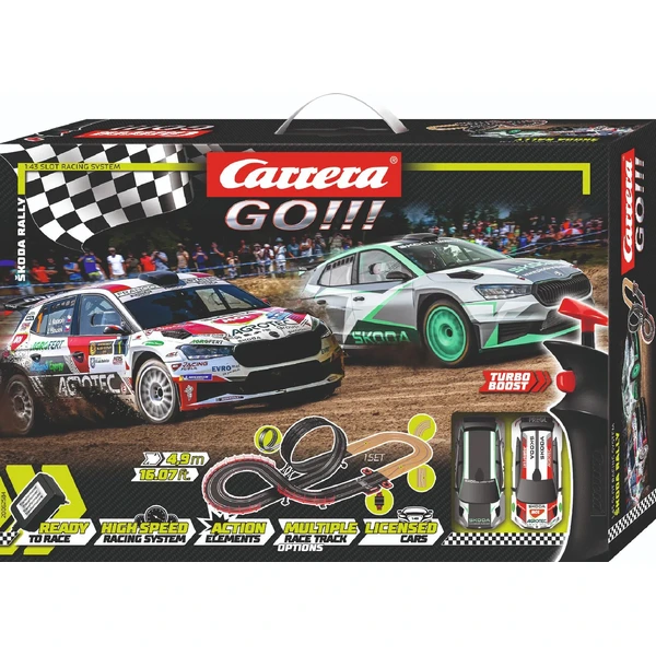 Autodráha Carrera GO 62584 Škoda Rally - Autodráhy - Hlavný obrázok
