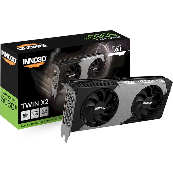 INNO3D NVIDIA GeForce RTX 5060 Ti Twin X2 - Grafické karty - Obrázok LQWH000K01