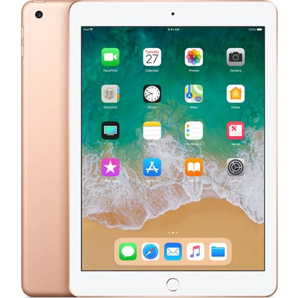 Apple iPad 128GB Wi-Fi zlatý (2018) (Kategória C) - Tablety - Hlavný obrázok