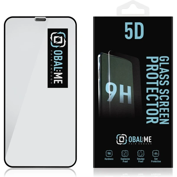 Obal:Me 5D tvrdené sklo Apple iPhone 11/XR čierne - Ochranné fólie a sklo - Obrázok LRK6000701