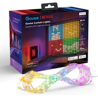 Govee Netflix RGBIC svetelný záves 400 LED - 1,5 x 1,5m - Inteligentné osvetlenie