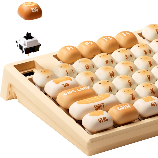Akko MonsGeek MG108B Bun Wonderland herná klávesnica (US) - Klávesnice - Obrázok LRQG000K01