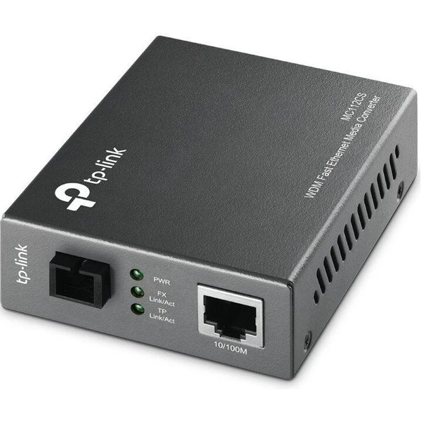 TP-Link MC112CS mediálny konvertor sivý - Konvertory - Hlavný obrázok