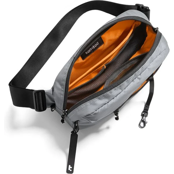 tomtoc Aviator T33 taška cez rameno M šedá - Popruhy a crossbody - Obrázok LSCG000K01