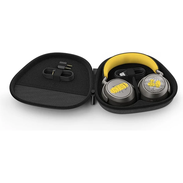 Sennheiser Momentum 4 bezdrôtové slúchadlá 80th Anniversary Edition sivá/žltá - Slúchadlá - Obrázok LSHE000K01