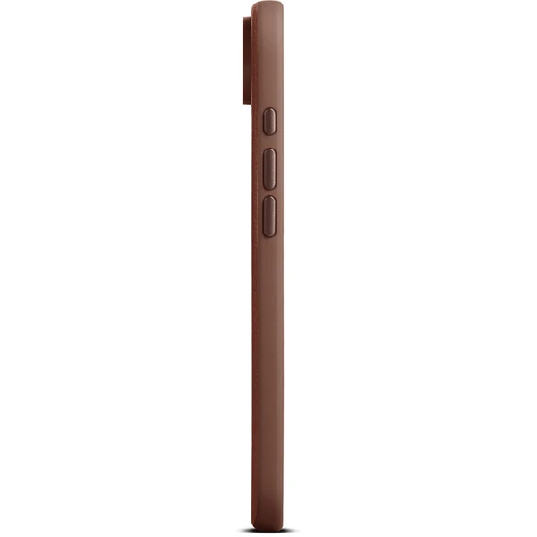 Woolnut MagSafe kožený kryt iPhone Air hnedý - Puzdra - Obrázok LSLH000K01