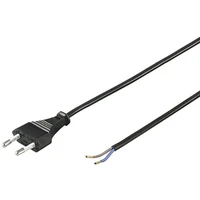 PremiumCord Flexo napájací kábel s vidlicou 230V 2m čierny - Káble a redukcie