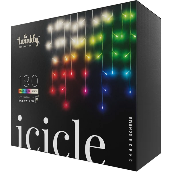 Twinkly Icicle Special Edition inteligentné svetielka 190 ks 5m - Svietidlá - Hlavný obrázok