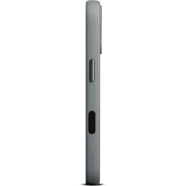Woolnut MagSafe kožený kryt iPhone 17 sivý - Puzdra - Obrázok LTLH000K01