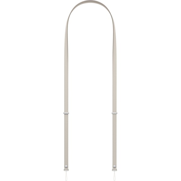 Apple Crossbody popruh kamienkovo ??béžový
