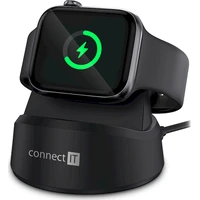 CONNECT IT WatchCharger bezdrôtová nabíjačka kompatibilná s Apple čierna - Nabíjačky