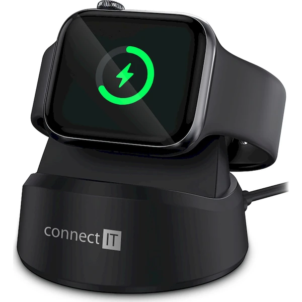 CONNECT IT WatchCharger bezdrôtová nabíjačka kompatibilná s Apple čierna - Nabíjačky - Hlavný obrázok