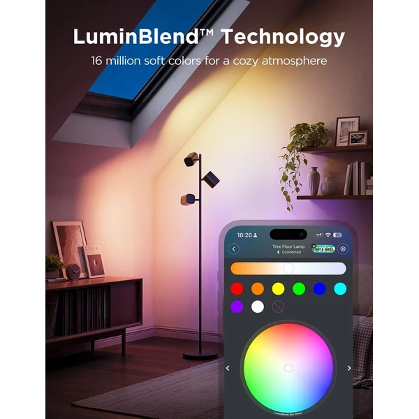Govee Tree Lamp RGBICWW stojacia lampa Matter - Inteligentné osvetlenie - Obrázok LU3L000K01