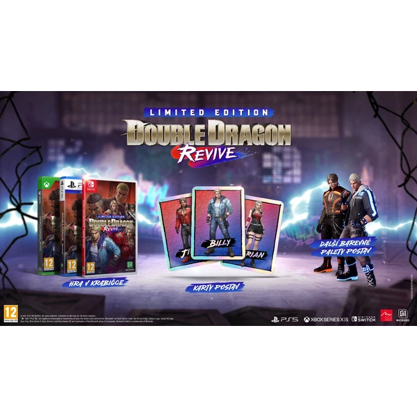 Double Dragon Revive Limited Edition (PS5) - Hry na PS5 - Obrázok LUNE000K01