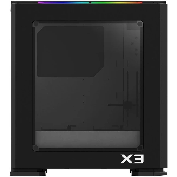 Zalman X3 BLACK čierna - Počítačové skrine - Obrázok LUVVF00101