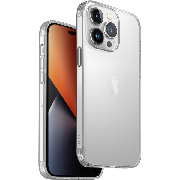 UNIQ Air Fender kryt iphone 14 Pre Max číry