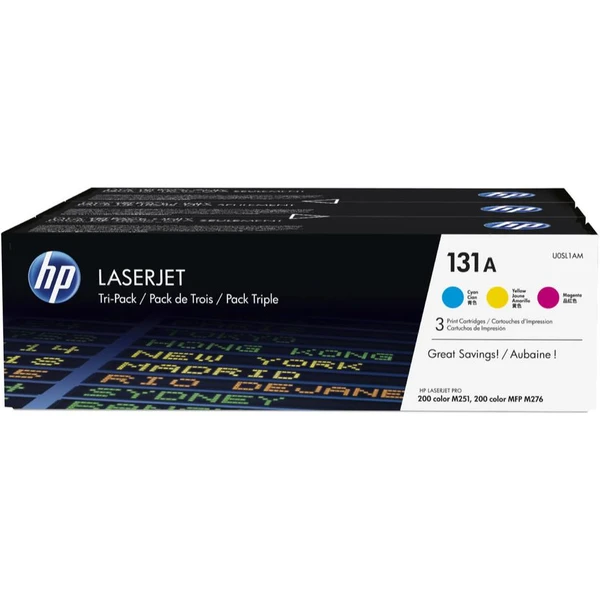 HP U0SL1AM č. 131 Viacfarebná originálna - Tonery - Hlavný obrázok