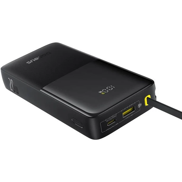 Baseus Bipow 2 20000mAh, 20W čierna - Powerbanky - Obrázok LVHL000K01