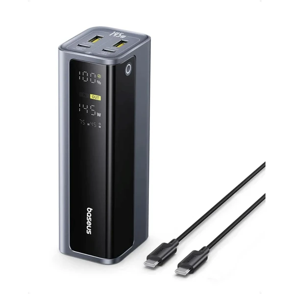 Baseus EnerGeek GP12 powerbanka 20800mAh čierna - Powerbanky - Hlavný obrázok