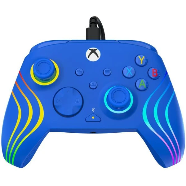 Turtle Beach herný ovládač RGB Afterglow Wave (XBOX/PC) modrý - Herné ovládače - Obrázok LWMH000K01