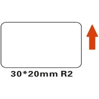 Niimbot štítky R 30x20mm 320ks pre B21, B3S, B1 biele - Pásky pre štítkovače