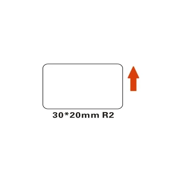 Niimbot štítky R 30x20mm 320ks pre B21, B3S, B1 biele - Pásky pre štítkovače - Hlavný obrázok