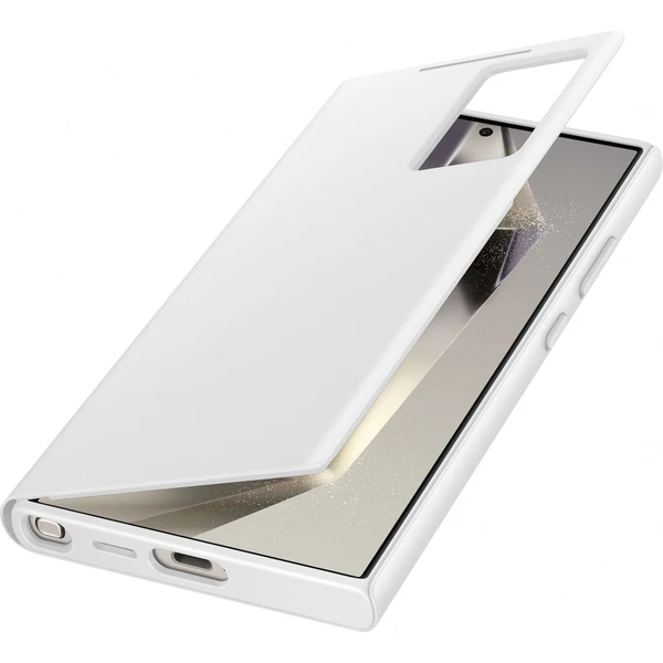 Samsung Smart View Wallet Case Galaxy S24 Ultra Biely - Puzdra - Obrázok LWR1000N01