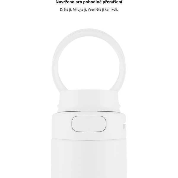 HidrateSpark PRO 2 múdra fľaša so slamkou, 621 ml biela - Inteligentné fľaše - Obrázok LX2H000K01