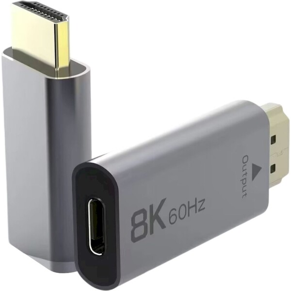 E-shop PremiumCord USB-C/HDMI redukcia 8K strieborná