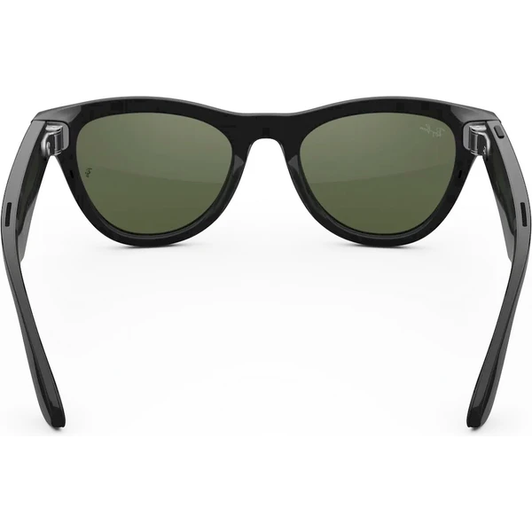 Meta RAY-BAN Skyler Gen2 (Štandardné) inteligentné lesklé okuliare (zelené šošovky) čierne - AR okuliare - Obrázok LZ3K000K01