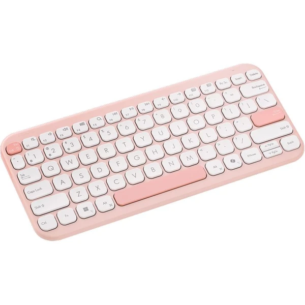ASUS Marshmallow Keyboard KW100 bezdrôtová klávesnica (CZ/SK) ružová - Klávesnice - Obrázok LZDI000K01
