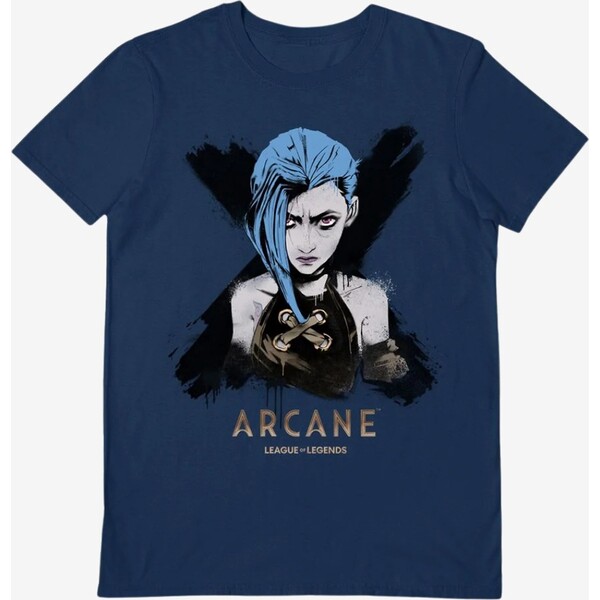 Tričko Arcane - Jinx Portrait L