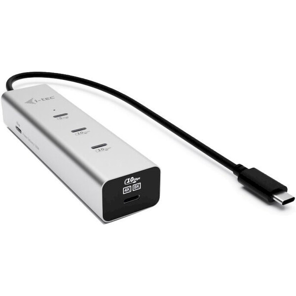 E-shop i-tec USB-C Charging Metal HUB 5port s USB-C video 8K dokovacia stanica