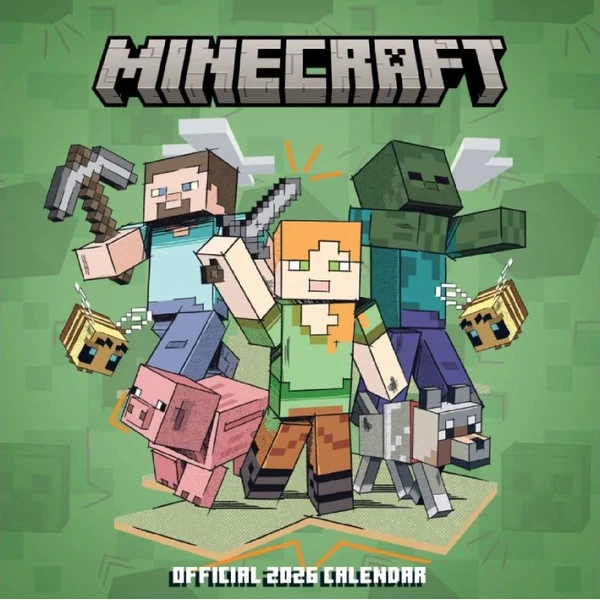 Kalendár Minecraft 2026 - Kalendáre - Hlavný obrázok