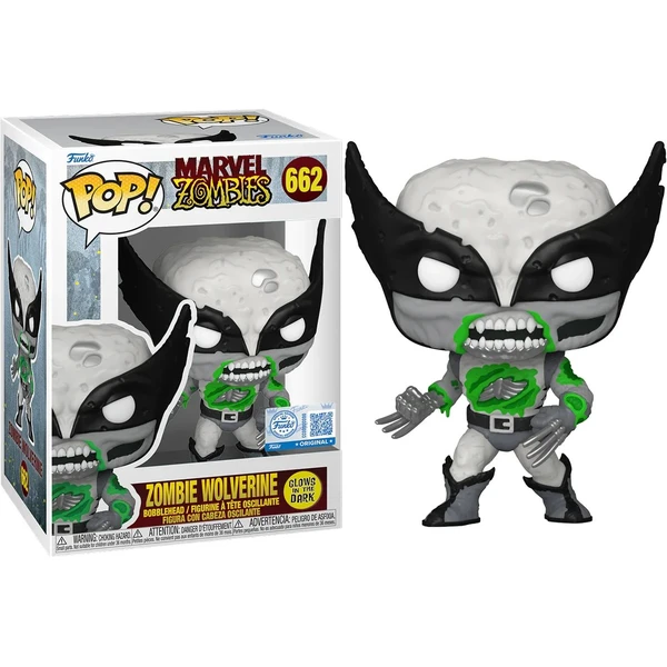 Funko POP! #662 Marvel: Zombies - Wolverine (Exclusive) (GITD) - Funko POP! - Hlavný obrázok