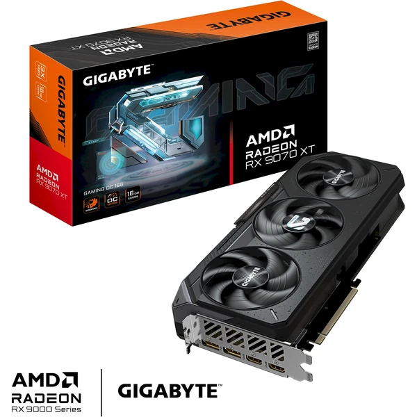 GIGABYTE Radeon RX 9070 XT GAMING OC 16G - Grafické karty - Obrázok M0LE000L01