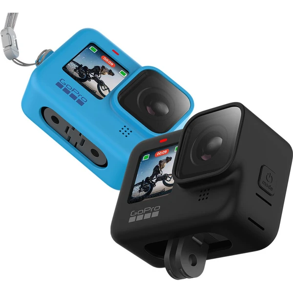 GoPro silikónové púzdro + šnúrka, čierne - Puzdra - Obrázok M0T2000501
