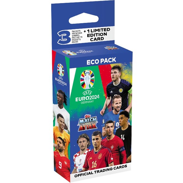 Futbalové karty Topps EURO 2024 Eco Pack