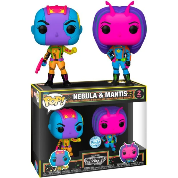 Funko POP! Marvel: Guardians of the Galaxy Vol. 3 Nebula & Mantis 2pack (2 figúrky) (BLKLT) - Funko POP! - Hlavný obrázok