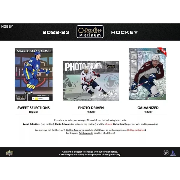 Hokejové karty Upper Deck O-Pee-Chee Platinum Hockey Hobby Box 2022-23 - Hokejové karty - Obrázok M172000K01