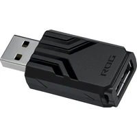 Asus ROG Polling Rate Booster USB-A/USB-A redukcia čierna - Káble a redukcie