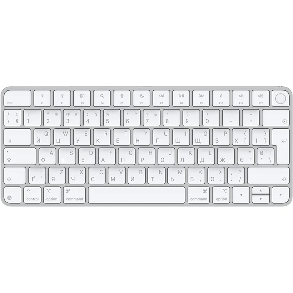 Apple Magic Keyboard s Touch ID ukrajinská - Klávesnice - Hlavný obrázok