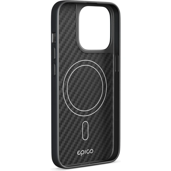 EPICO Hybrid Carbon MagSafe Case iPhone 14 čierny - Puzdra - Obrázok M18G100501