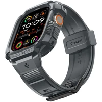 Spigen Rugged Armor Pro remienok s puzdrom Apple Watch Ultra 3/2/1 (49mm) sivý - Remienky